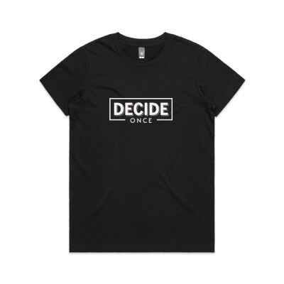 Decide Once - ascolour/MAPLE TEE Thumbnail