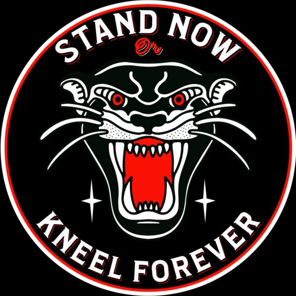 Panther Stand Now or Kneel Forever  Circle  Thumbnail