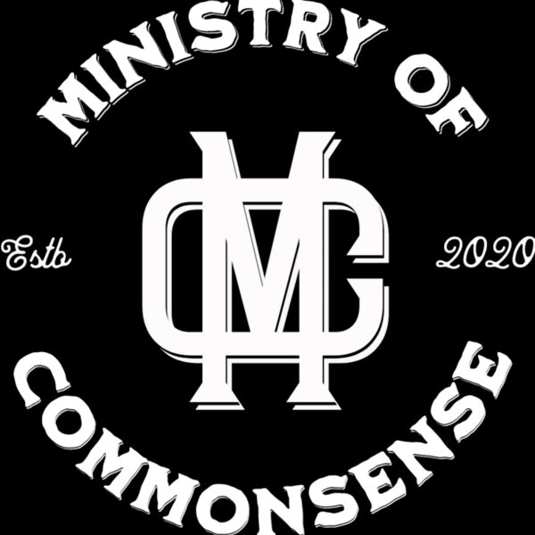 MINISTRY OF COMMONSENSE   Basic Badge 300DPI Background removed Thumbnail