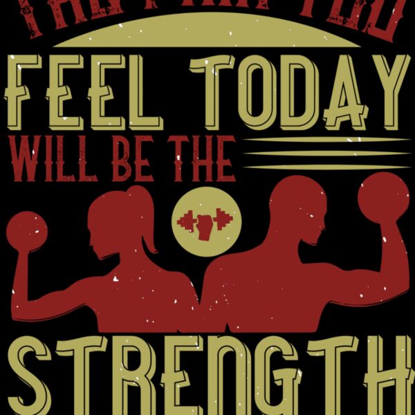 The pain you feel today  will be the strength you feel tomorrow Thumbnail